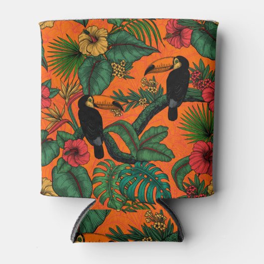 Toucan tuin blikjeskoeler (Voorkant)