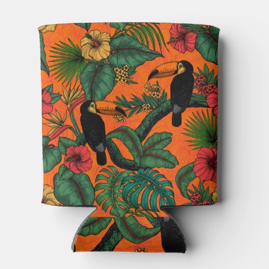 Toucan tuin blikjeskoeler (Achterkant)