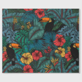 Toucan tuin cadeaupapier (Vlak)