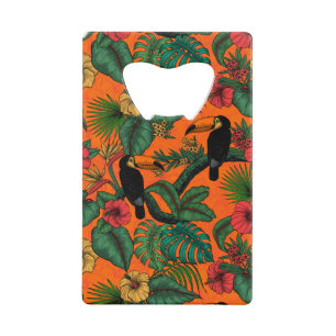 Toucan tuin creditkaart flessenopener