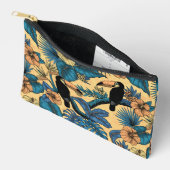 Toucan tuin in geel en blauw etui (Open)