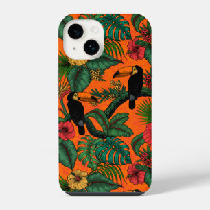 Toucan tuin iPhone 14 hoesje