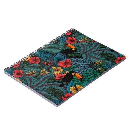 Toucan tuin notitieboek (Linkerzijde)