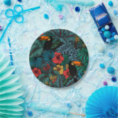 Toucan tuin papieren bordje (Feest)