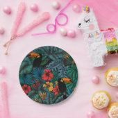 Toucan tuin papieren bordje (Feest)