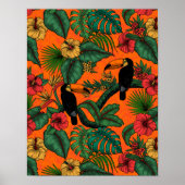 Toucan tuin poster (Voorkant)
