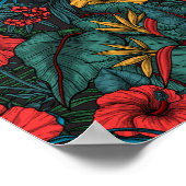 Toucan tuin poster (Hoek)