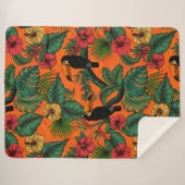 Toucan tuin sherpa deken (Voorkant (horizontaal))