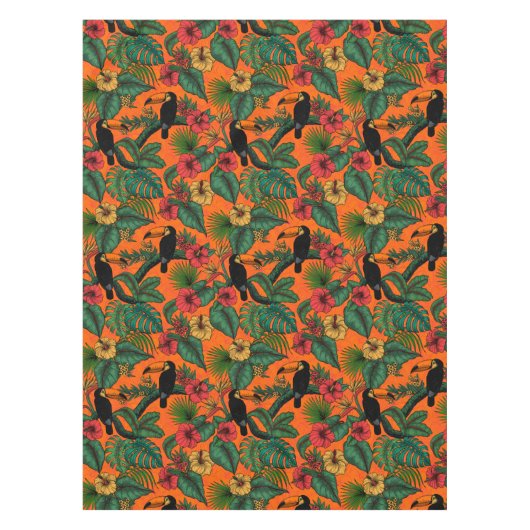 Toucan tuin tafelkleed (Voorkant)