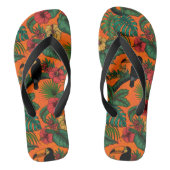 Toucan tuin teenslippers (Voetbed)