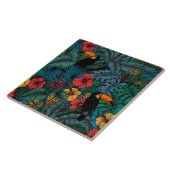 Toucan tuin tegeltje (Zijkant)