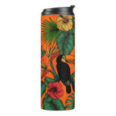 Toucan tuin thermosbeker (Gedraaid links)