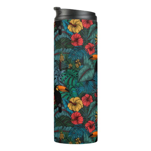 Toucan tuin thermosbeker (Geroteerd rechts)