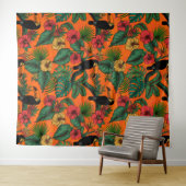 Toucan tuin wandkleed (In Situ (horizontaal))