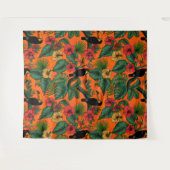 Toucan tuin wandkleed (Voorkant (horizontaal))