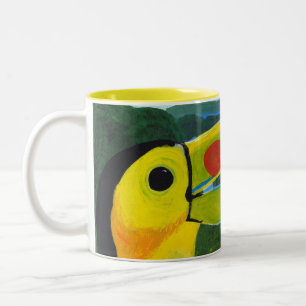 Toucan Tweekleurige Koffiemok