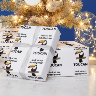 Toucan Vogel Tropisch Grappig Cadeaupapier