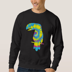 Toucan Vogel Tye Die Tropisch Dier Toucans Schatti Trui