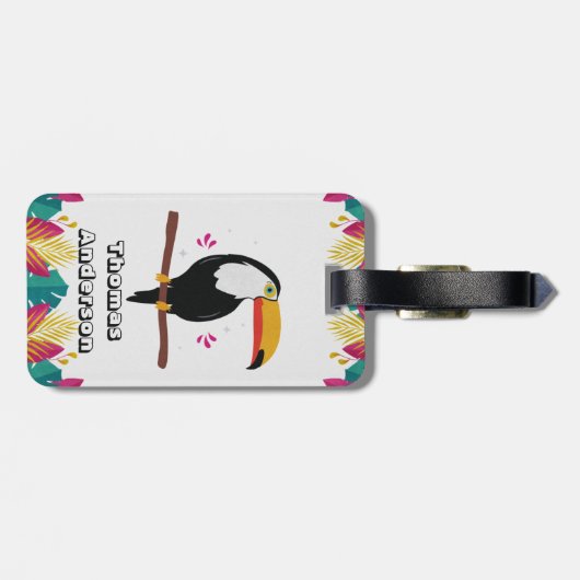 Toucan voor Happy Easter? Bagagelabel (Achterkant horizontaal)