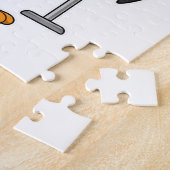 Toucan voor muziek met microfoon legpuzzel (Zijkant)