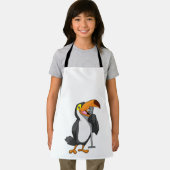 Toucan voor muziek met microfoon schort (Insitu)