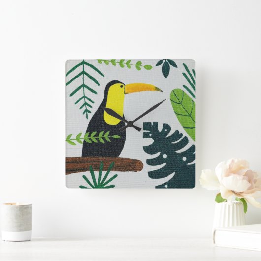 Toucan Wandklok (Huis)