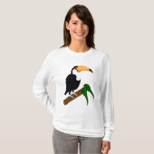 Toucan Women's Long Sleeve Tshirt (Voorkant volledig)