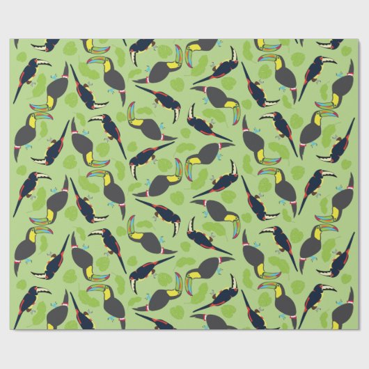 Toucan Wrapping Paper Cadeaupapier (Vlak)