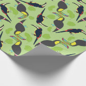 Toucan Wrapping Paper Cadeaupapier (Hoek)