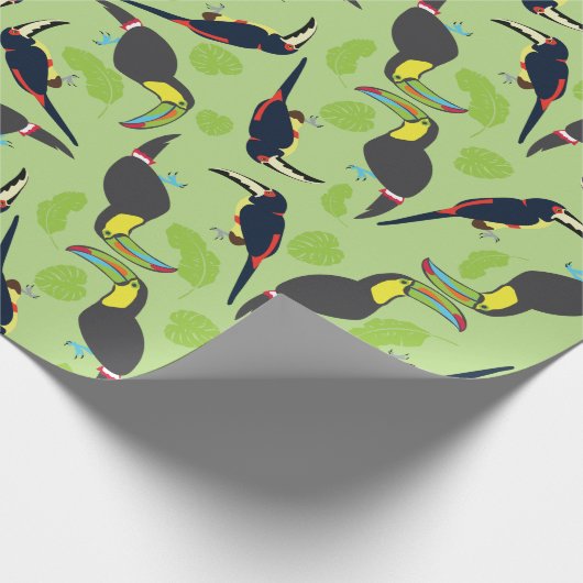 Toucan Wrapping Paper Cadeaupapier (Hoek)