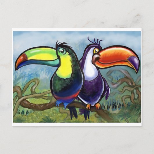 Toucanans Briefkaart (Voorkant)