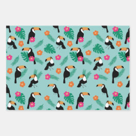 Toucanans Inpakpapier Vel