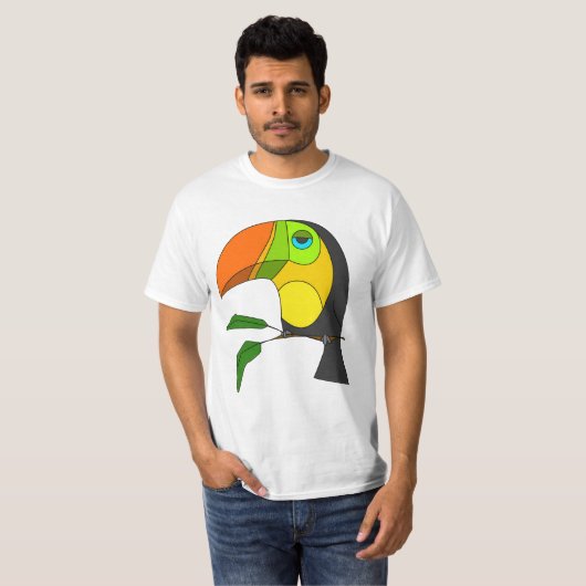 toucanans t-shirt (Voorkant volledig)