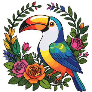 Toucanen: kleurrijke vogelwonderen van de Neotropi Tri-Blend Shirt
