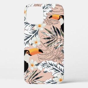 Toucanen, palmbladeren voor grafische doeleinden, Case-Mate iPhone case