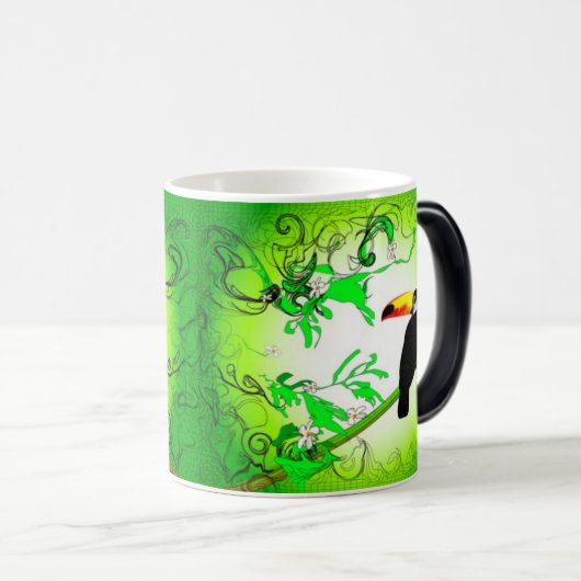 toucanmug2 magische mok (Voorkant rechts)
