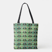 Toucans Allover-Canvas tas (Achterkant)