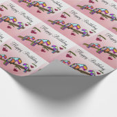 Toucans Birthday Party Cadeaupapier (Hoek)