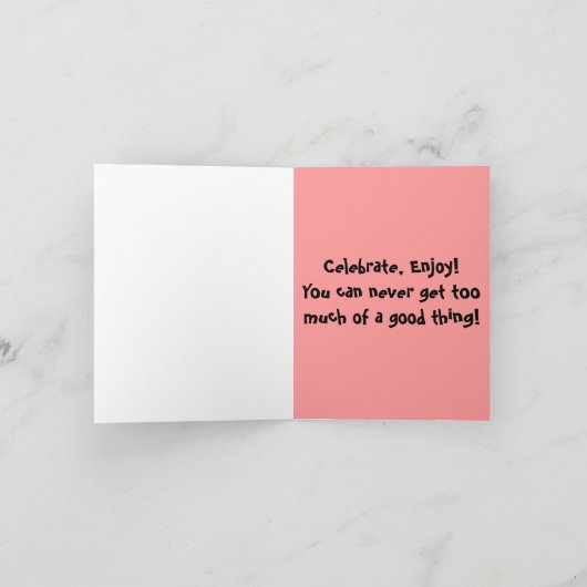 Toucans blij Jubileum Kaart (Binnen)