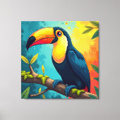 Toucans Canvas Afdruk (Voorkant)