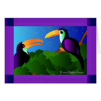 Toucans in Paradise door Debbie Jensen
