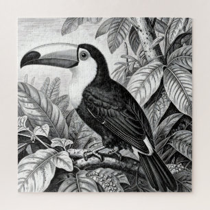 Toucans Jungle Loofwerk Gravure Legpuzzel