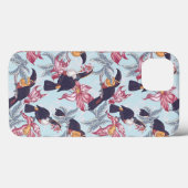 Toucans met exotische bloemen Case-Mate iPhone case (Achterkant (horizontaal))