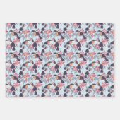 Toucans met exotische bloemen inpakpapier vel (Voorkant)