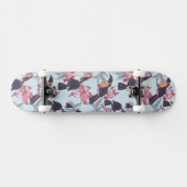 Toucans met exotische bloemen persoonlijk skateboard (Horizontaal)