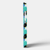 Toucans op Blauwgroen Case-Mate iPhone Case (Achterkant / Links)