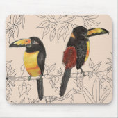 Toucans op een Muismat (Voorkant)