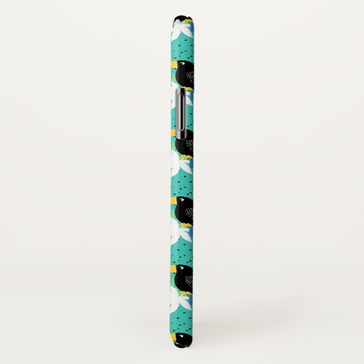 Toucans Op Teal | Monogram Case-Mate iPhone Case (Achterkant / rechts)