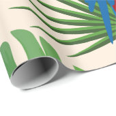 Toucans & Parrots Pattern Cadeaupapier (Rol Hoek)