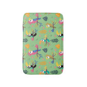 Toucans & parrotts badmat (Voorkant Verticaal)